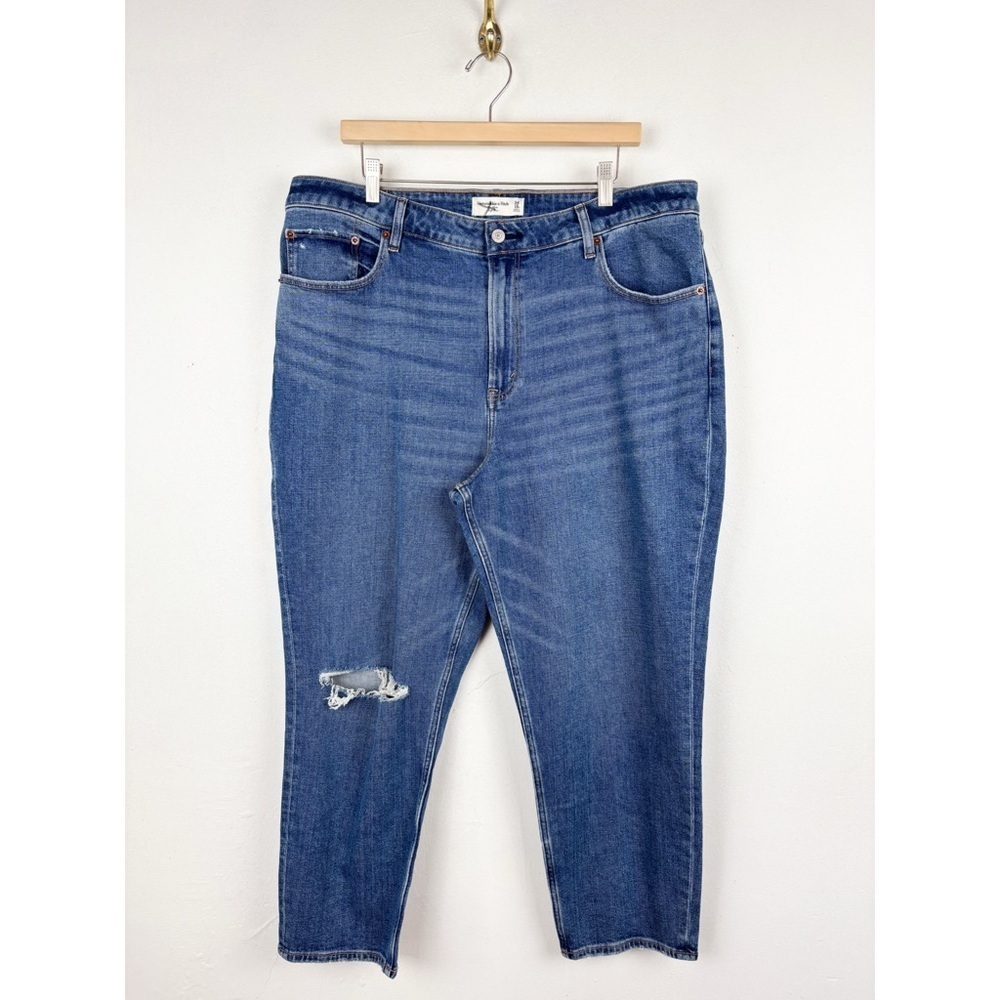 Abercrombie & Fitch The Mom High Rise Jeans Sz 34/18